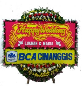 Bunga Papan Wedding