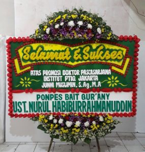 Bunga papan congratulation