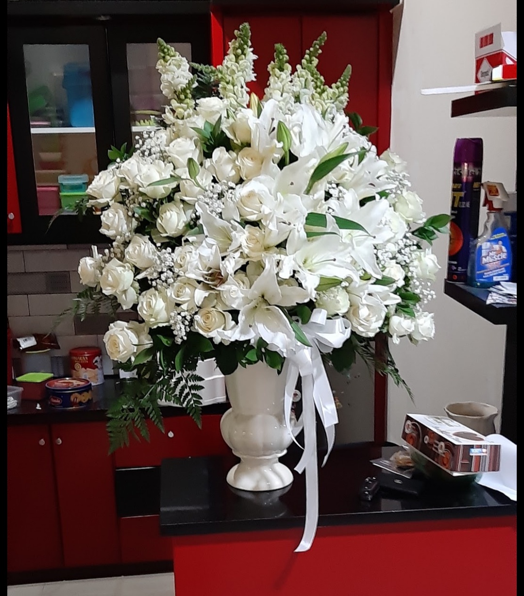 bunga papan di jakarta timur