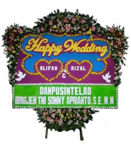 Toko bunga di balai komando cijantung
